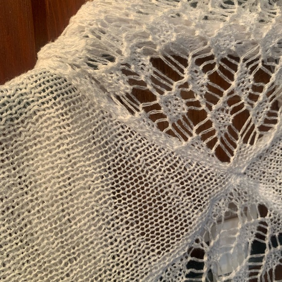 Chico, NEW NEVER WORN, long WHITE sweater cardigan, this is BEAUTIFUL, ELEGANT. - Picture 8 of 8